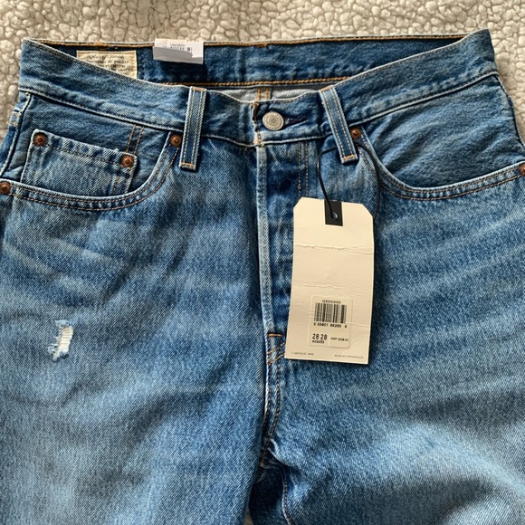 Levi's 501 Original High Rise Jeans (28) - Picture 3 of 3